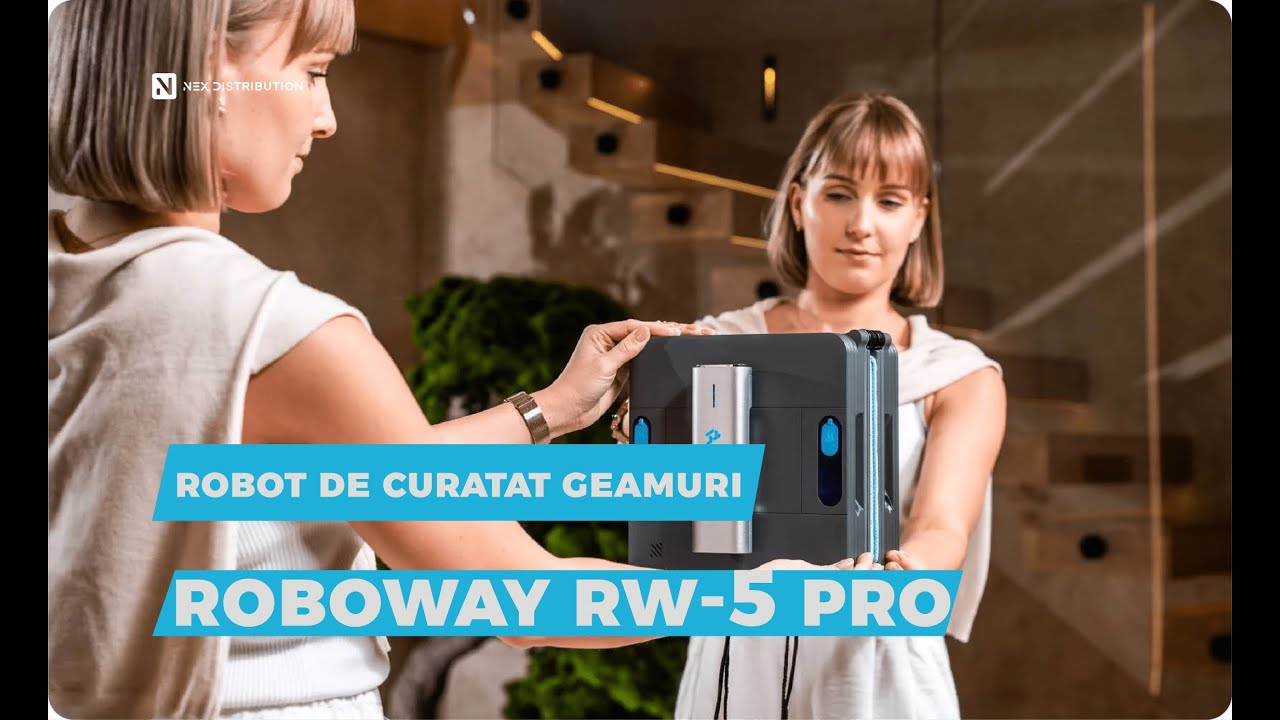 Robot de curatat geamuri ROBOWAY RW - 5 Pro