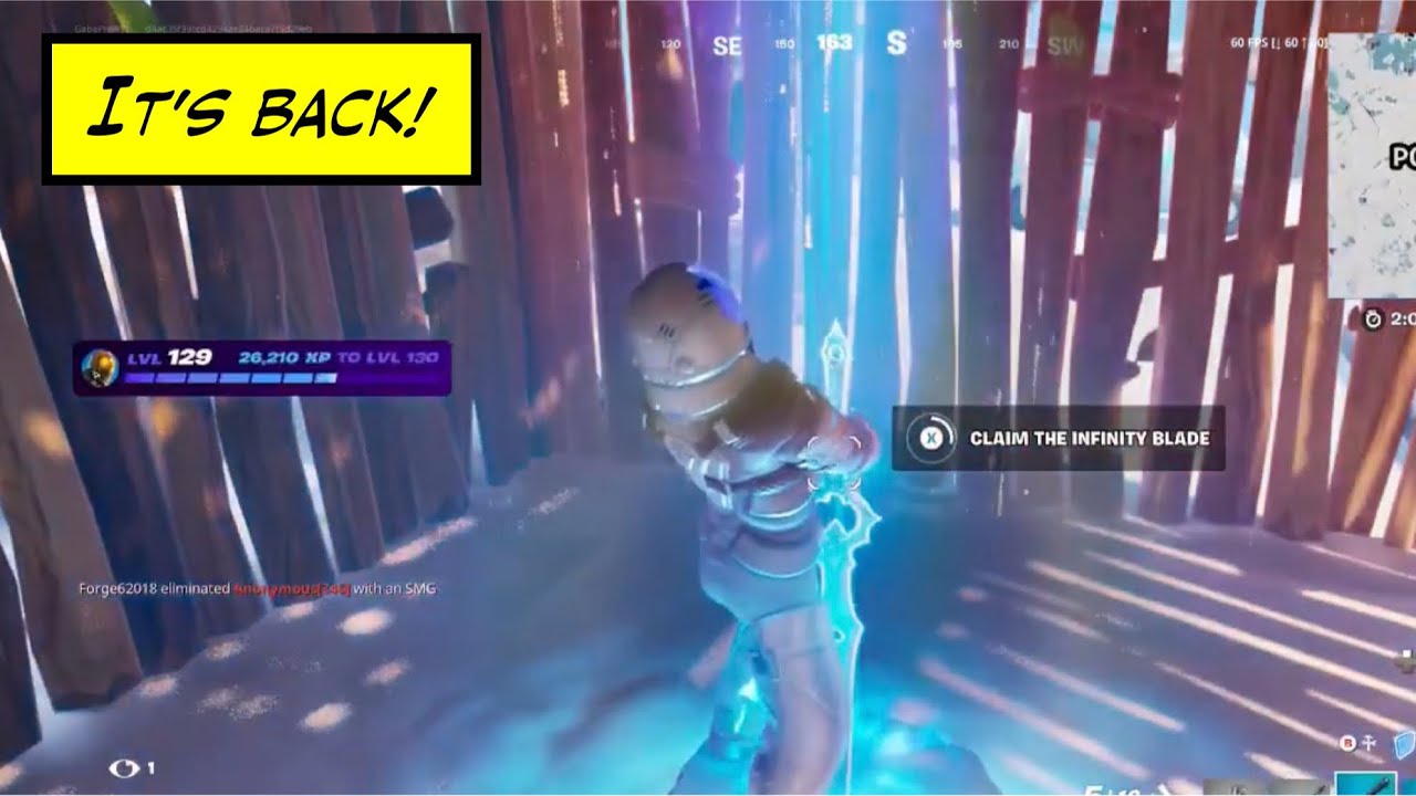 The Infinity Blade is back!