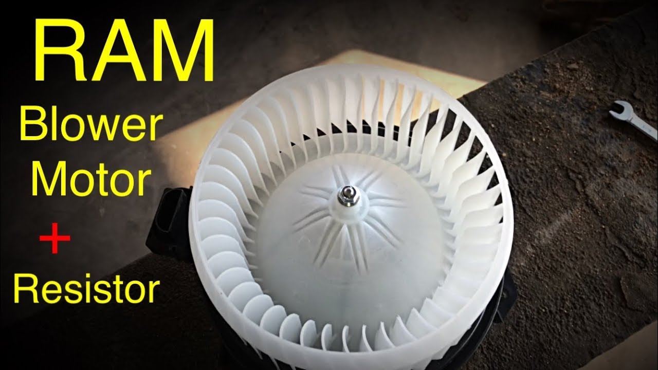 Ram Blower Motor and Blower Resistor Replacement 2007-2014( tips and tricks)
