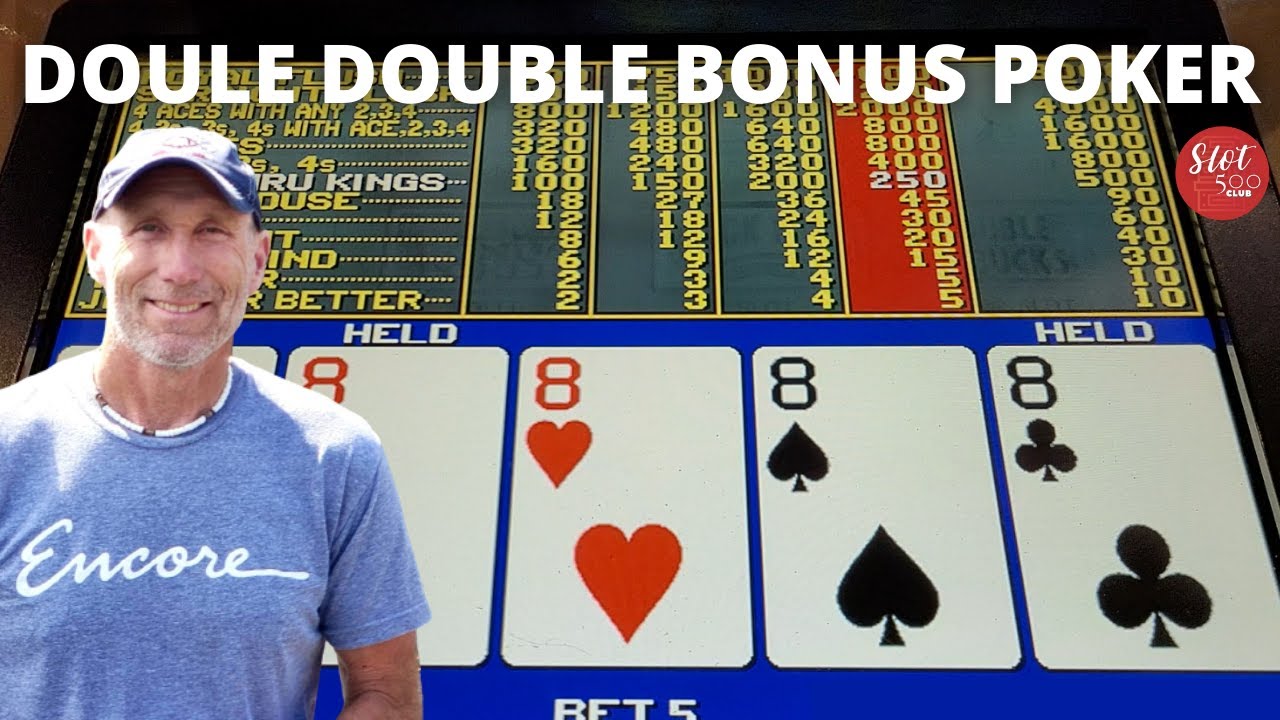 ♣DOUBLE DOUBLE BONUS POKER  ~ Video Poker Sunday