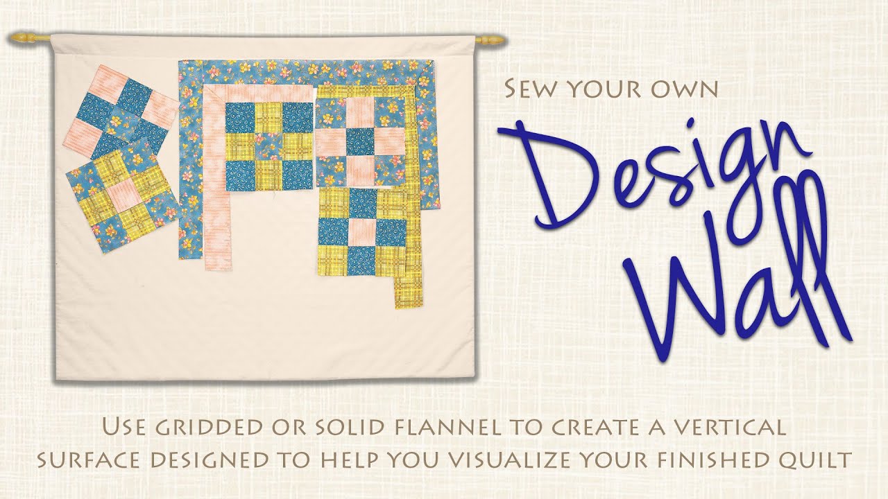 Portable Flannel Design Wall: Visualize Your Quilt Before You Sew It!