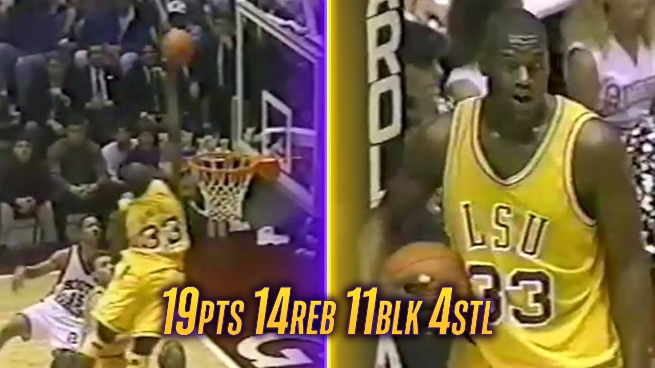 Shaq Gets a Triple-Double Despite a Fever
