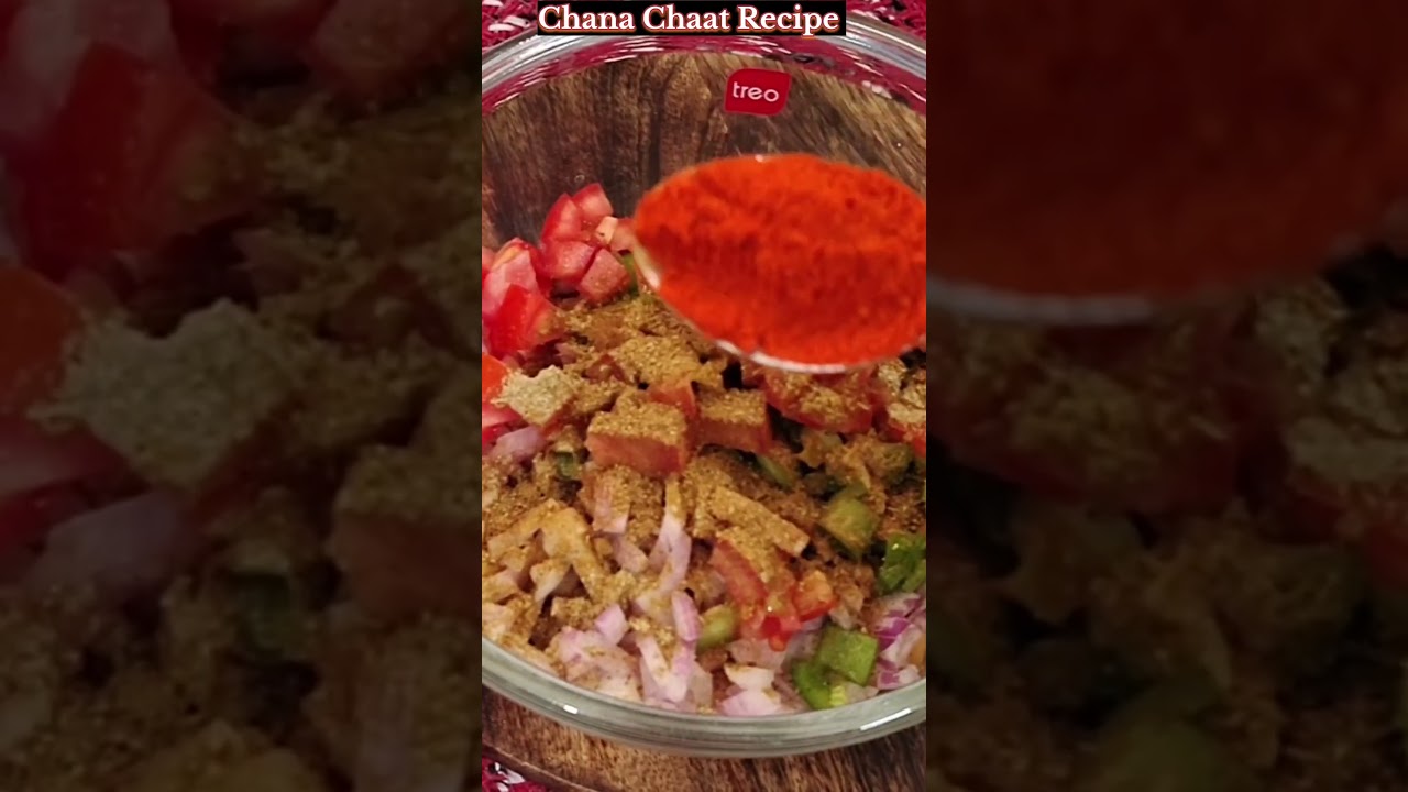 1 Cup Kabuli Chana se Banaye Street Style Chana Chaat Recipe #youtubeshorts #viralshorts