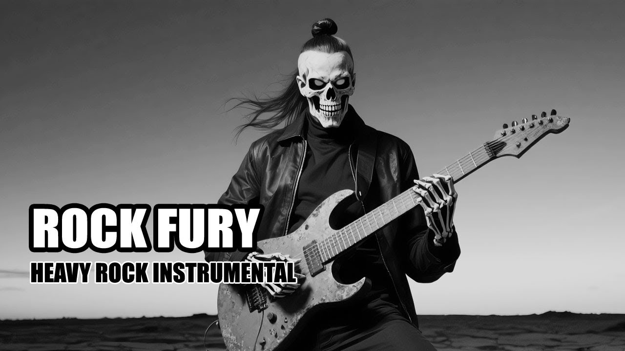 ⚡ Heavy Rock Fury – Aggressive Riffs & Relentless Double Bass | Extreme Rock Instrumental