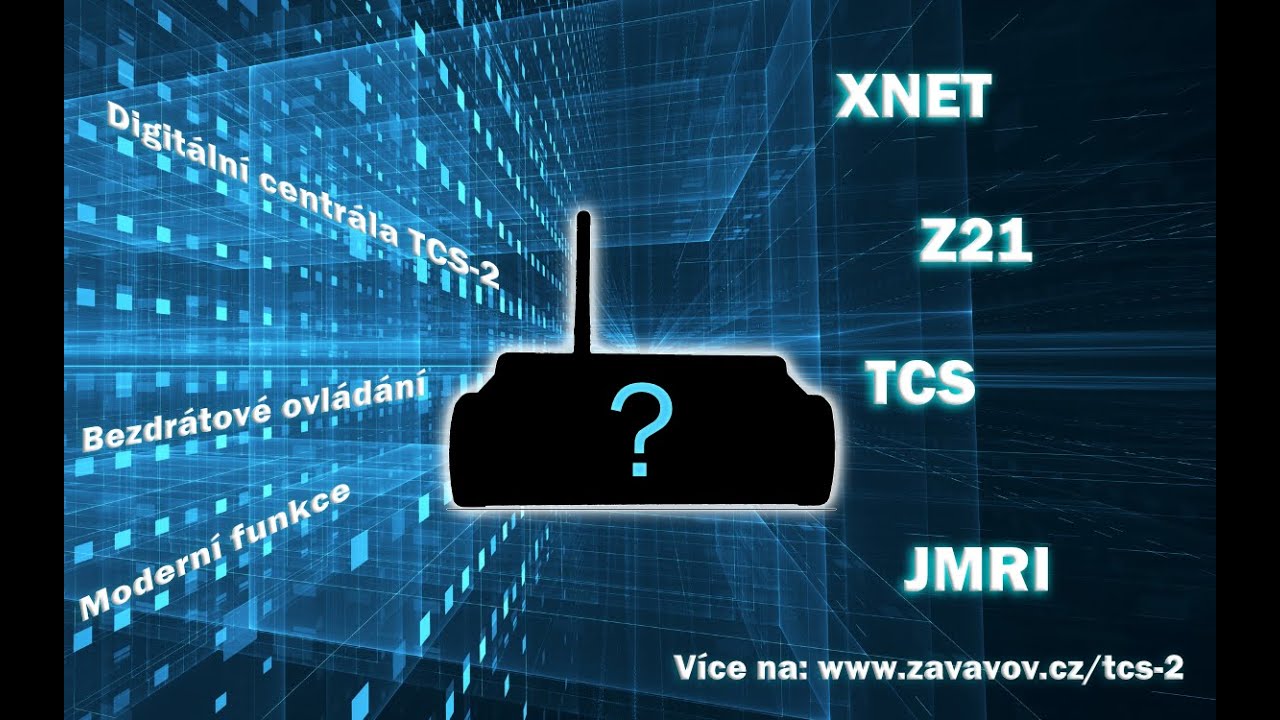 Digitální centrála TCS-2 (Oficiální představení)