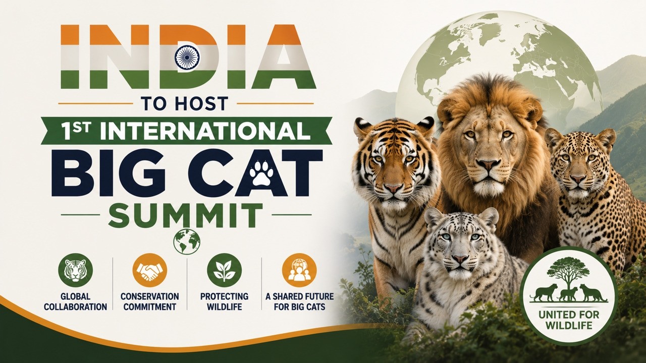 Inside the 1st International Big Cat Summit: India Takes the Global Lead | Flash New