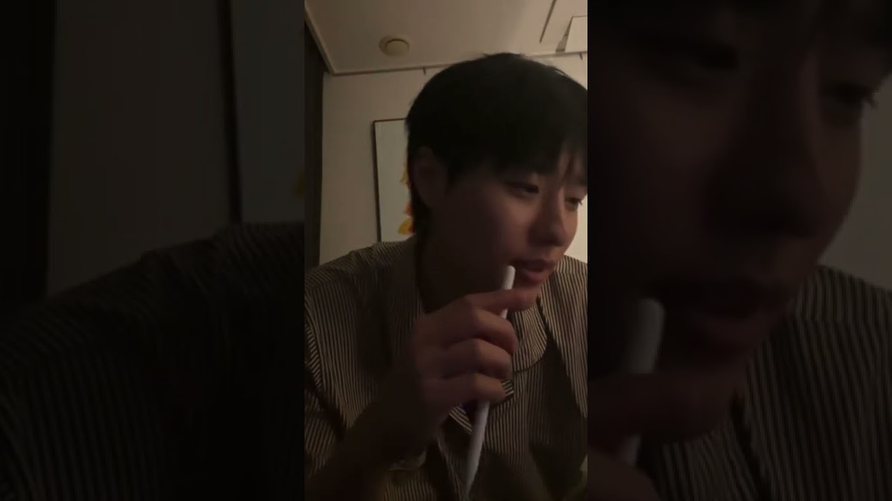 취중진담 틀어놓고 취중고백 상황극 갈기는 조승연 #WOODZ