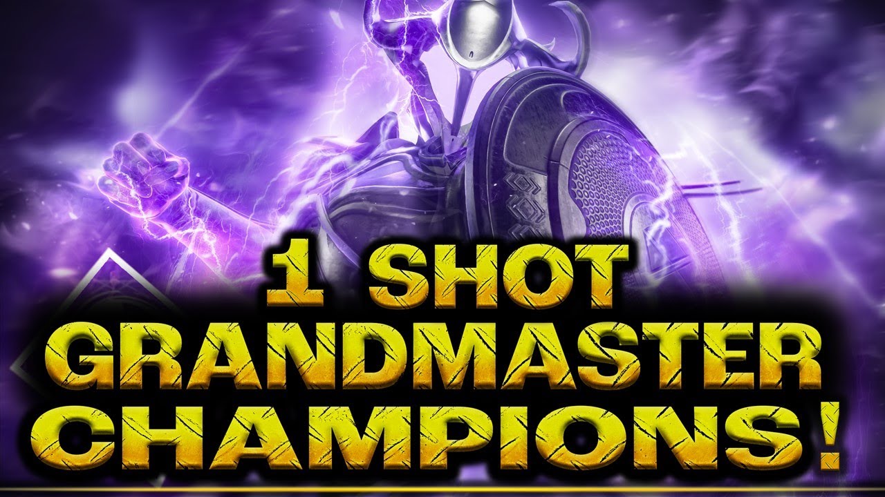 This Is AMAZING! 1 SHOT EVERY GRANDMASTER CHAMPION! Best Destiny 2 Titan Build
