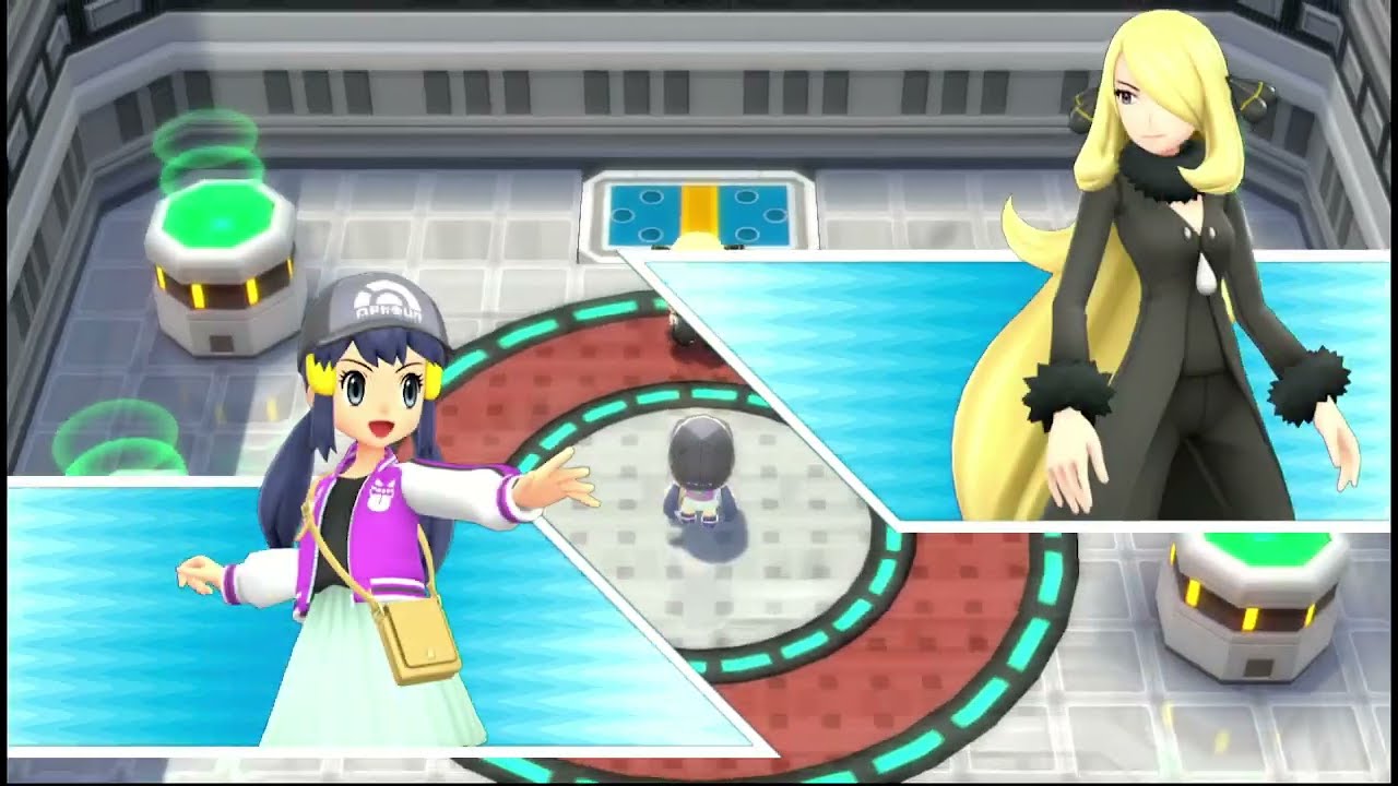 【ポケモンＢＤＳＰ】ポケモンリーグチャンピオン　シロナ戦【ポケモンシャイニングパール】
