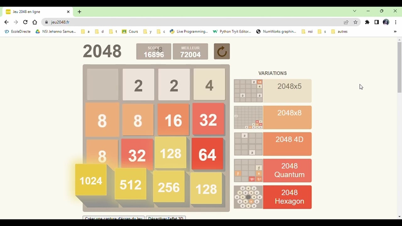2048 PB (4096+2048+1024+512+128)
