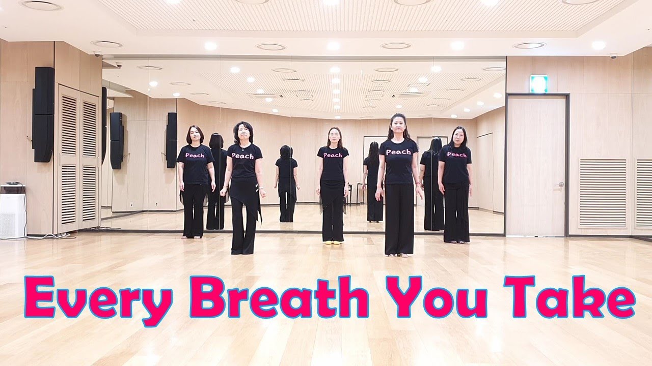 Every Breath You Take Line Dance (Easy Intermediate Level)