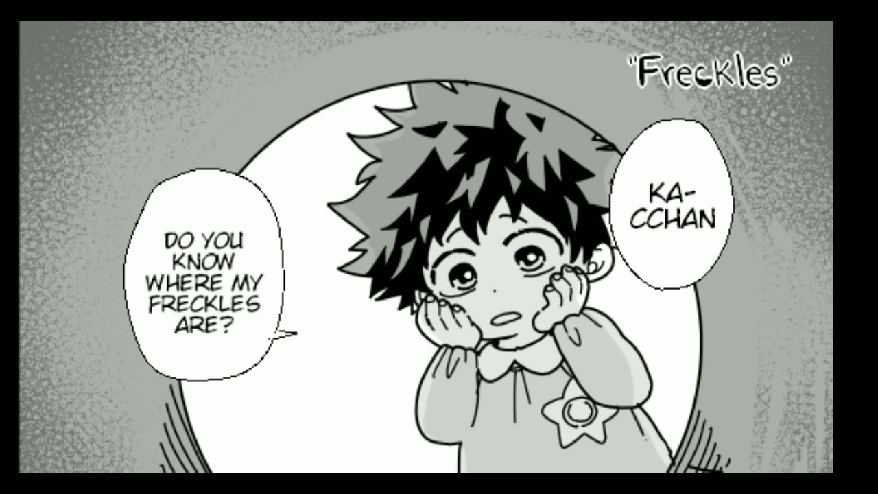 [ BNHA ] - Freckles •• Katsudeku •• ENG