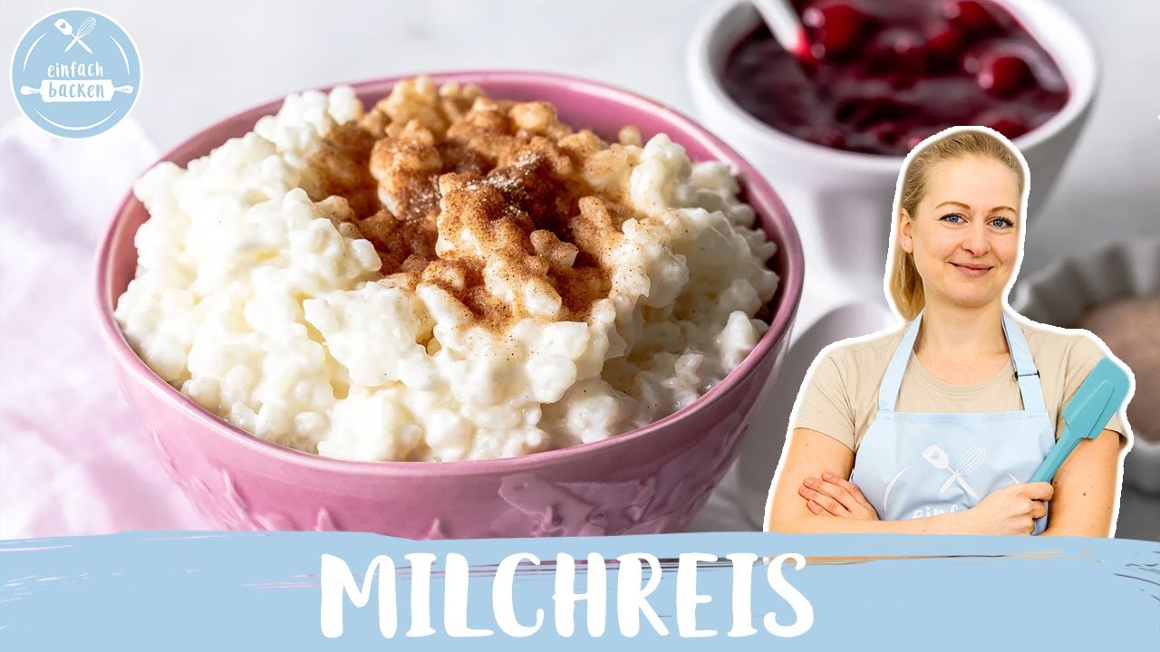 Milchreis 🍚🥛| Das weltbeste Rezept | einfach & schnell | Einfach Backen