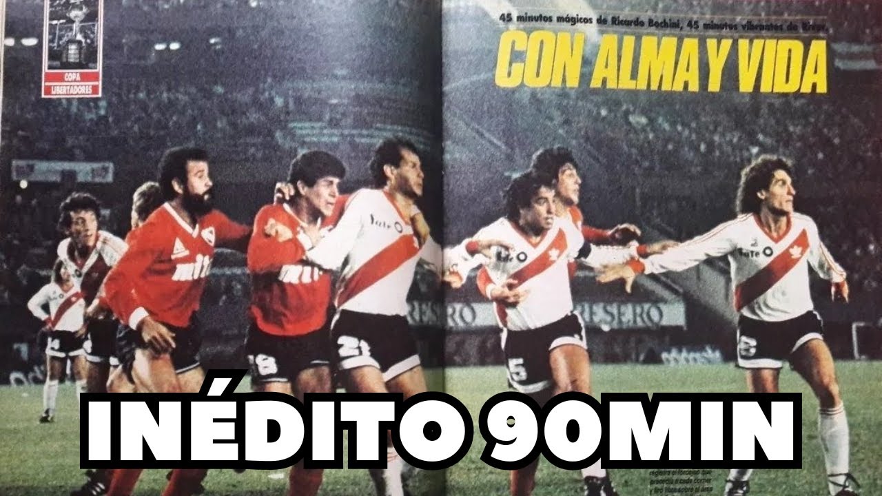 INÉDITO RIVER 0-0 INDEPENDIENTE Libertadores 1987 Semifinal fecha 1