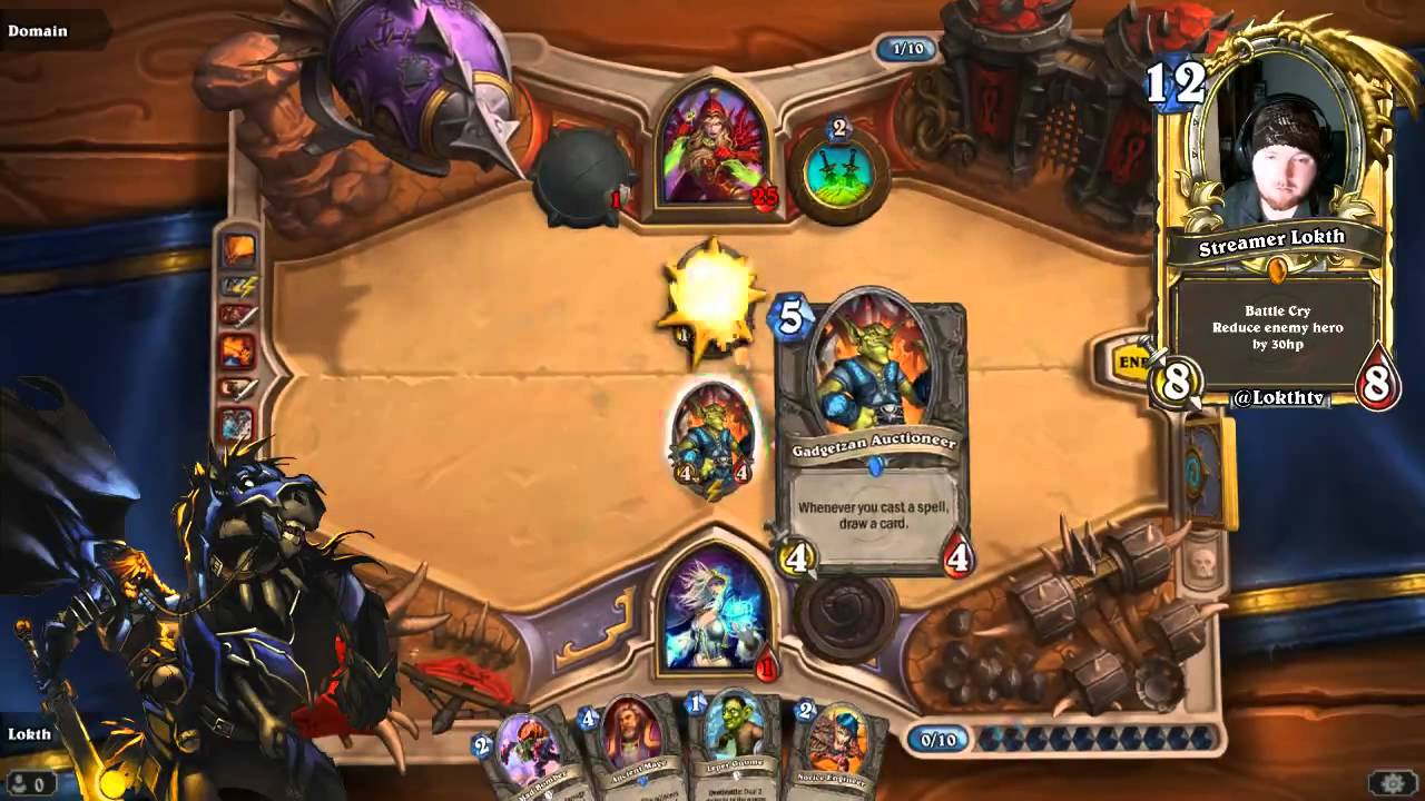 Hearthstone Arena: Spell Mage Burns his way to the top