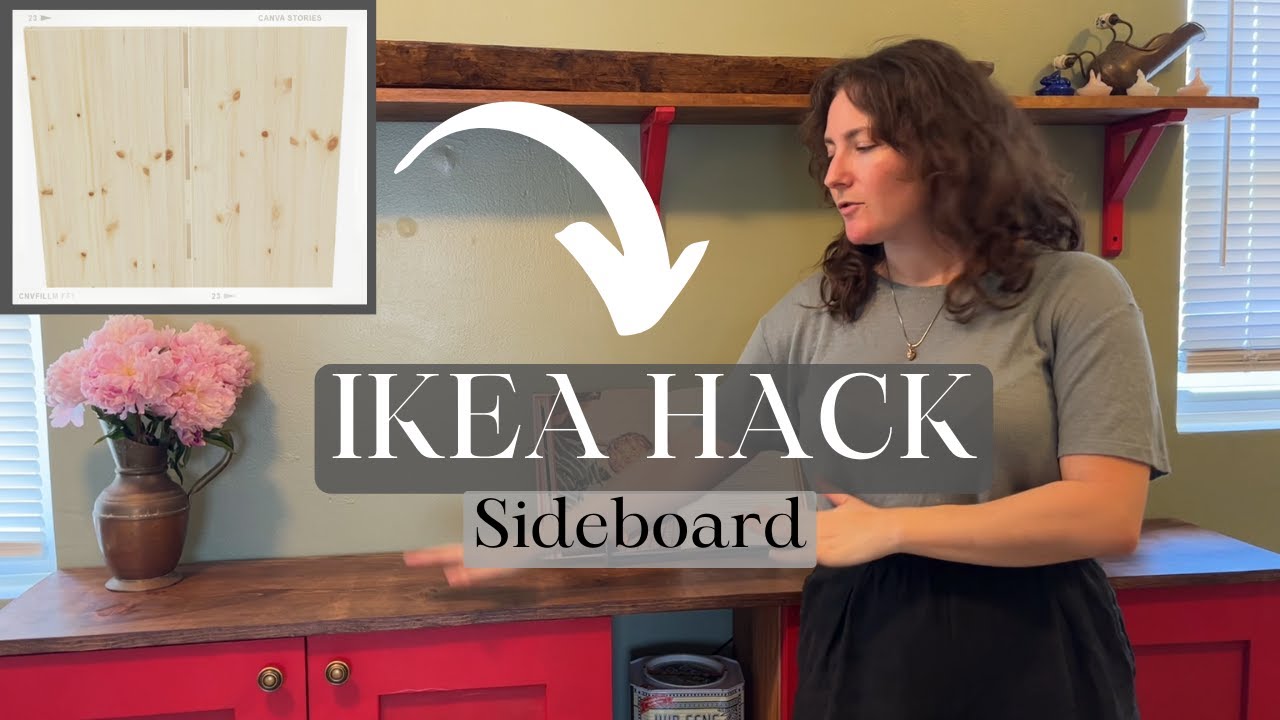 DIY IKEA Pantry Sideboard Transformation: A Budget-Friendly Hack