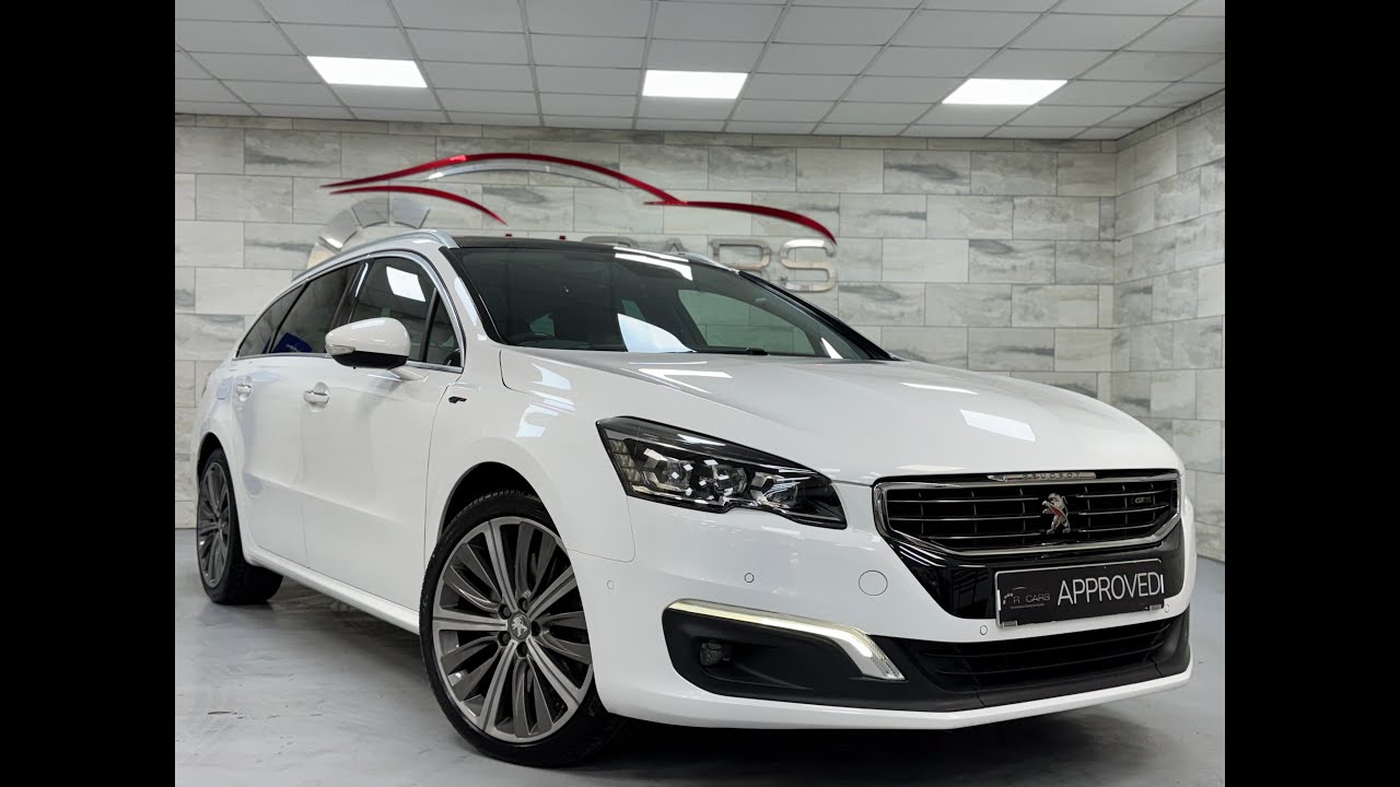 2016 Peugeot 508 SW 2.0 Blue Hdi GT Line Automatic for sale at R U Cars Loughborough 