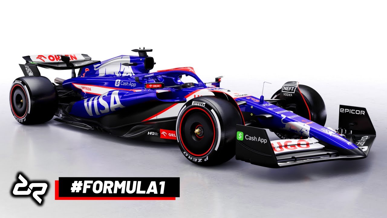 NEW Visa Cash App Racing Bull  Car Launch Reaction