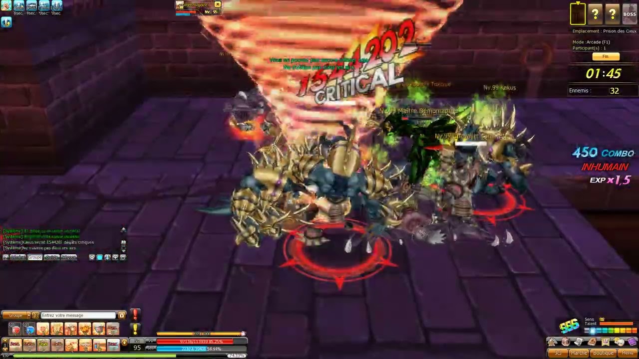 Dragonica Europe Horizons : Prison des Cieux (champ + zone de mission)