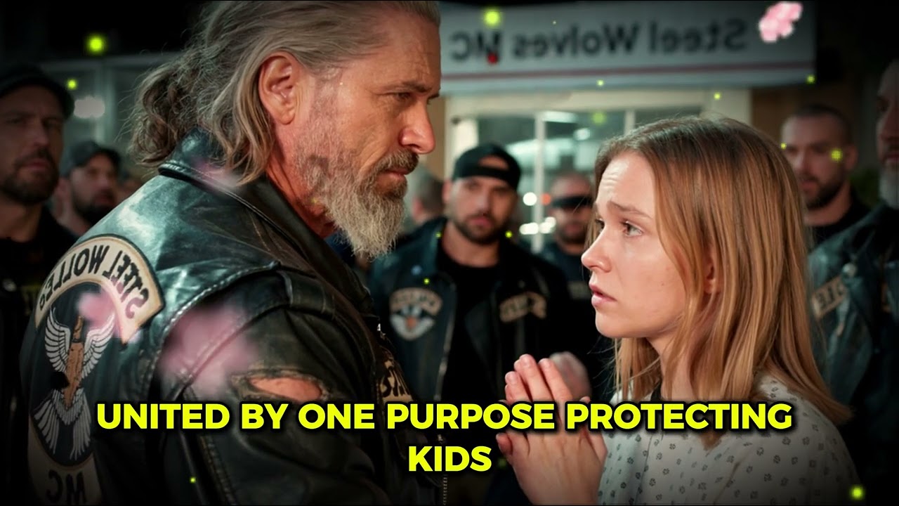 97 Bikers Rushed the Hospital to Shield a Girl From Her Stepfather — What Followed Shocked All