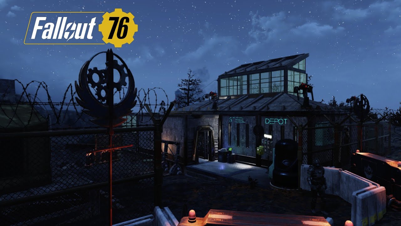 Fallout 76 | Steel Resource C.A.M.P | Brotherhood of Steel Theme