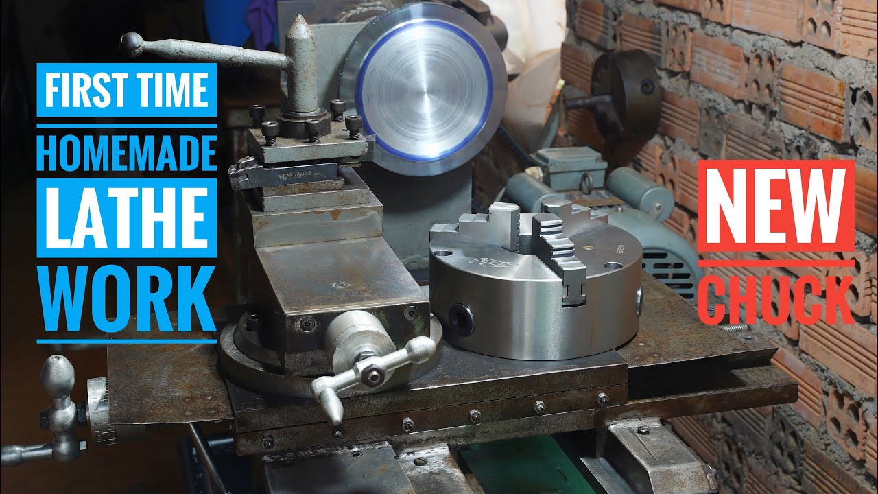 How To Make, Homemade Lathe Work