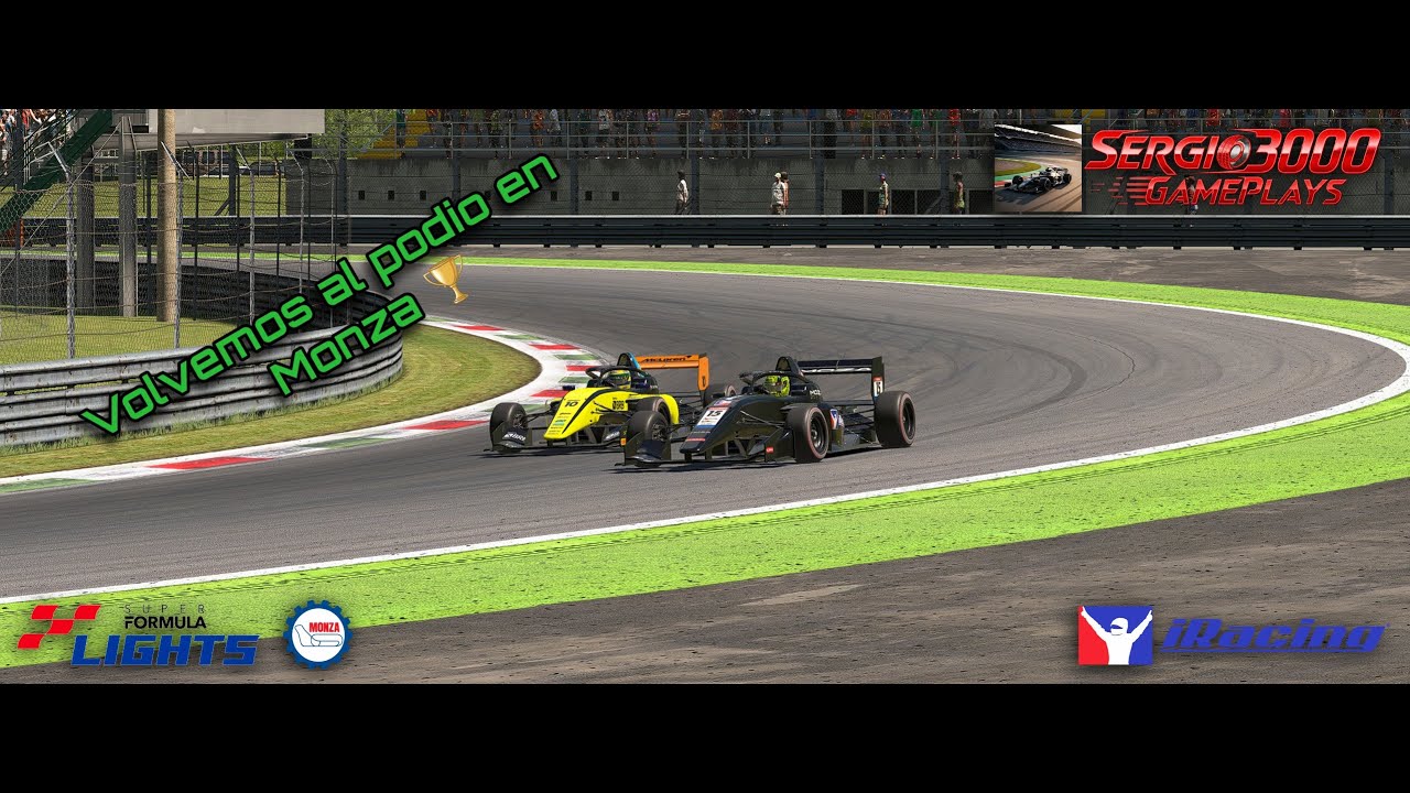 🔵iRacing: ¡Consiguiendo el podio en la ultima curva! 🏁 Final de infarto en Monza
