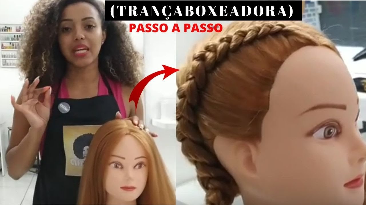 Passo a Passo: TRANÇA ENRAIZADA: (TRANÇA BOXEADORA)