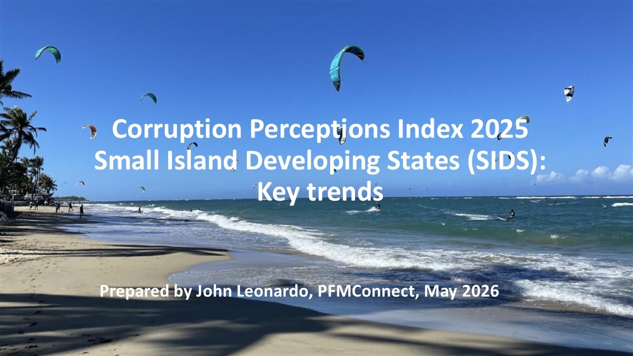 Corruption Perceptions Index 2025 Small Island Developing States Key trends