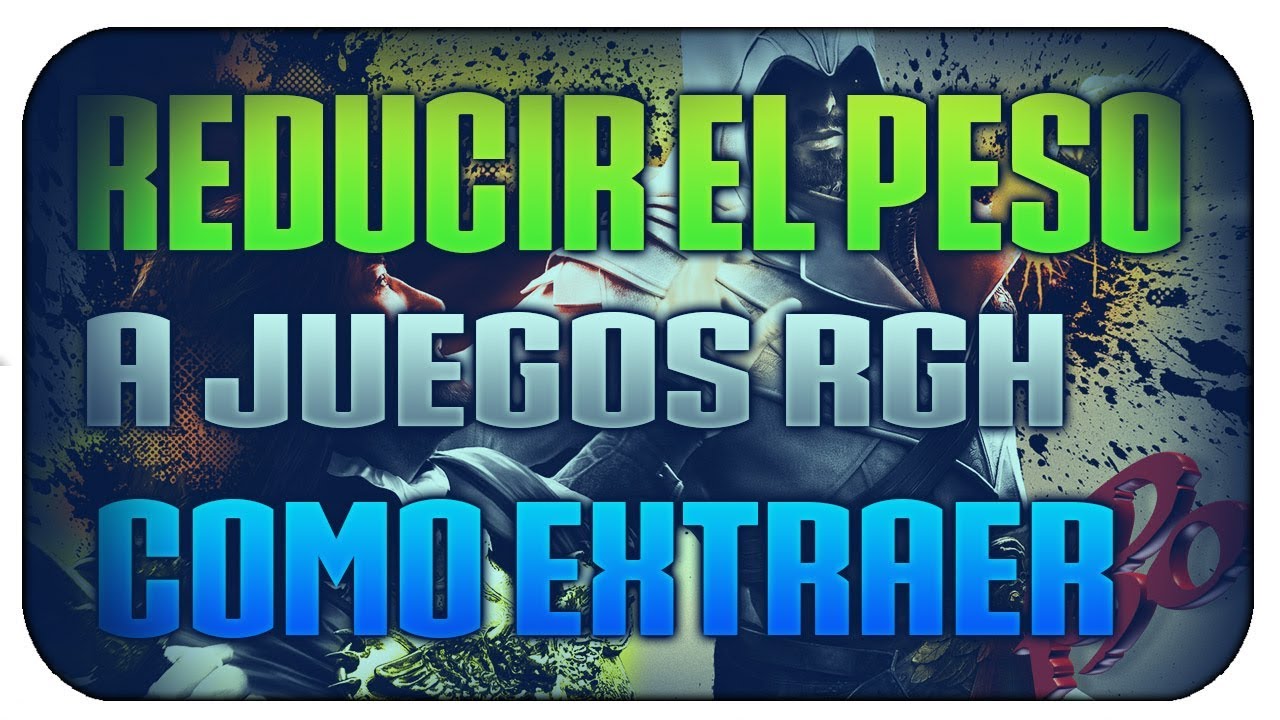 Reducir peso de juegos xbox360, extraer content y crear god
