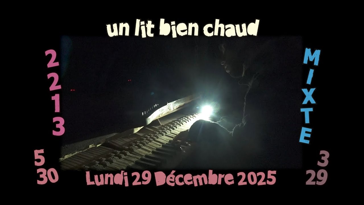 composition pour piano - 2213 un lit bien chaud
