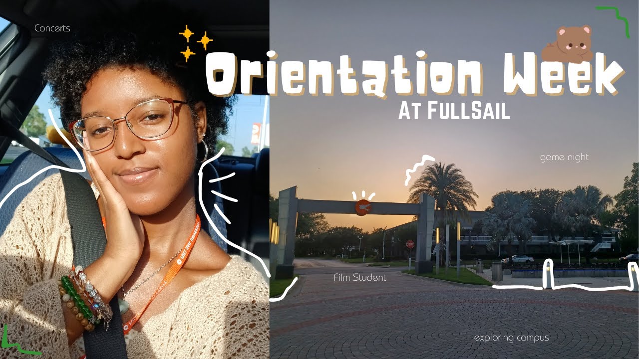 uni vlog | orientation ~ film student🧡// first week, exploring, new Mac, many seminars, networking