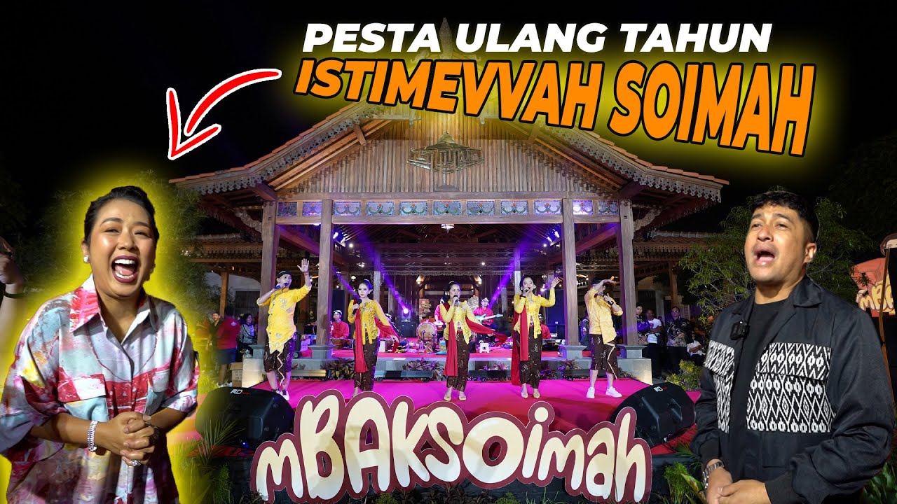 WOOWW ULANG TAHUN SOIMAH DIPENUHI ORANG2 SPESIAL..!