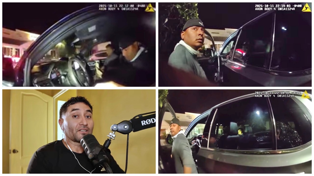 Indocumentado  le dice al policia voy a llamar a mi pastor