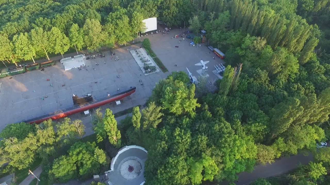 411 батарея аэросъемка с высоты птичьего полета
