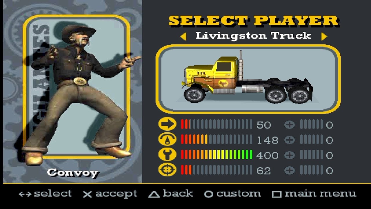 Vigilante 8 2nd Offense|Convoy Quest