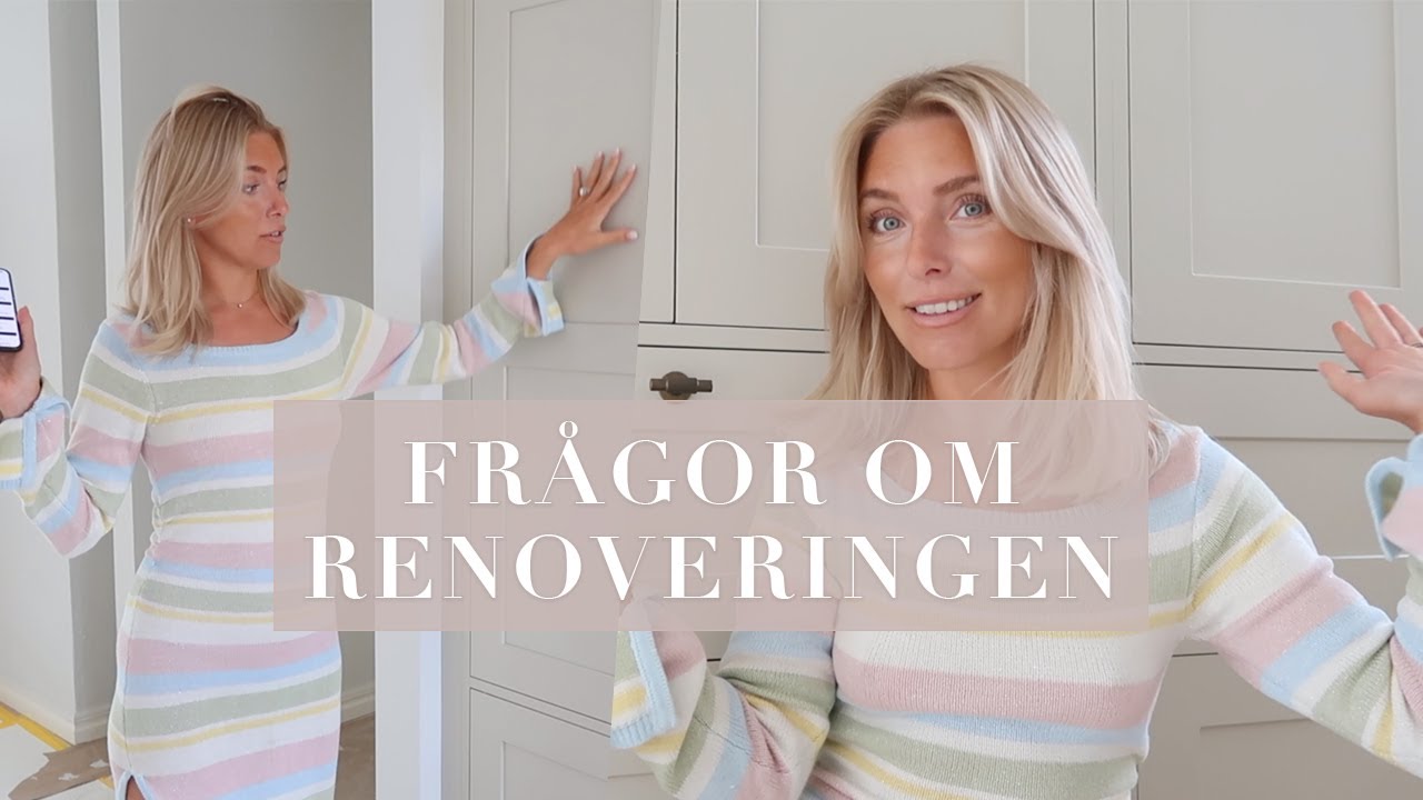 RENOVERINGSVLOGG - Svarar på frågor och visar nuläget på huset