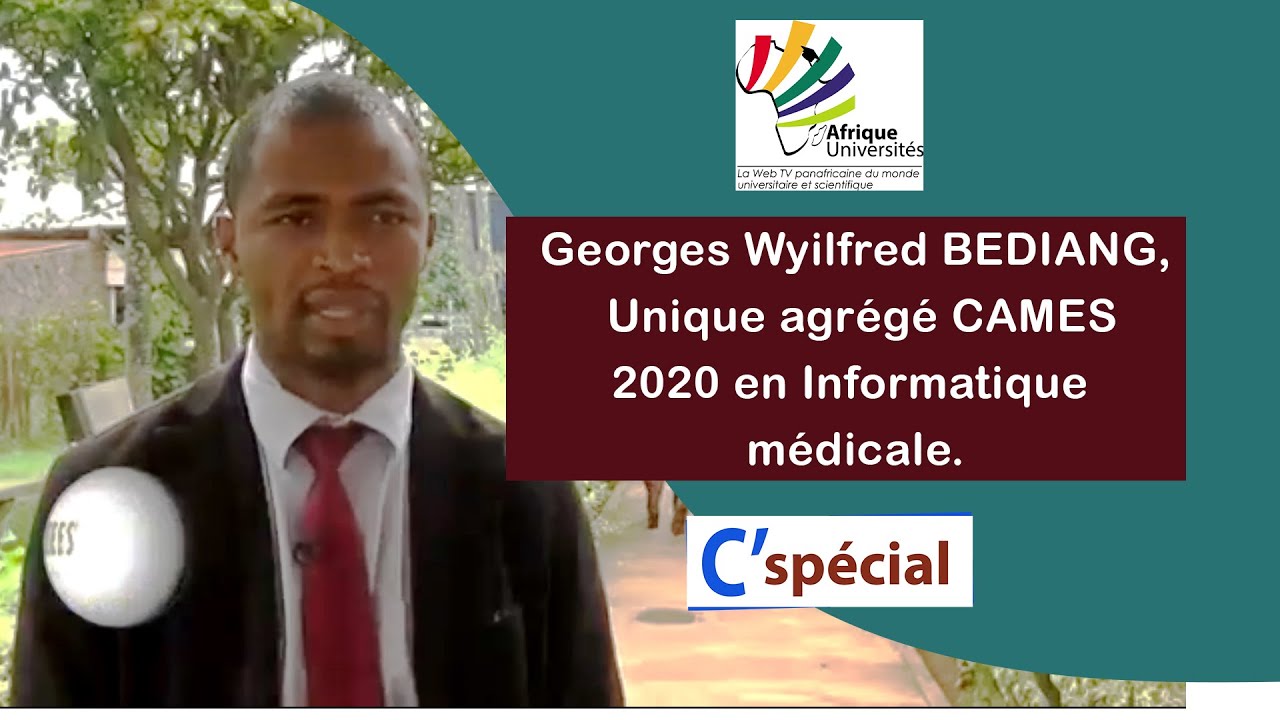 Qui est l'unique agrégé CAMES 2020 en Informatique médicale ?