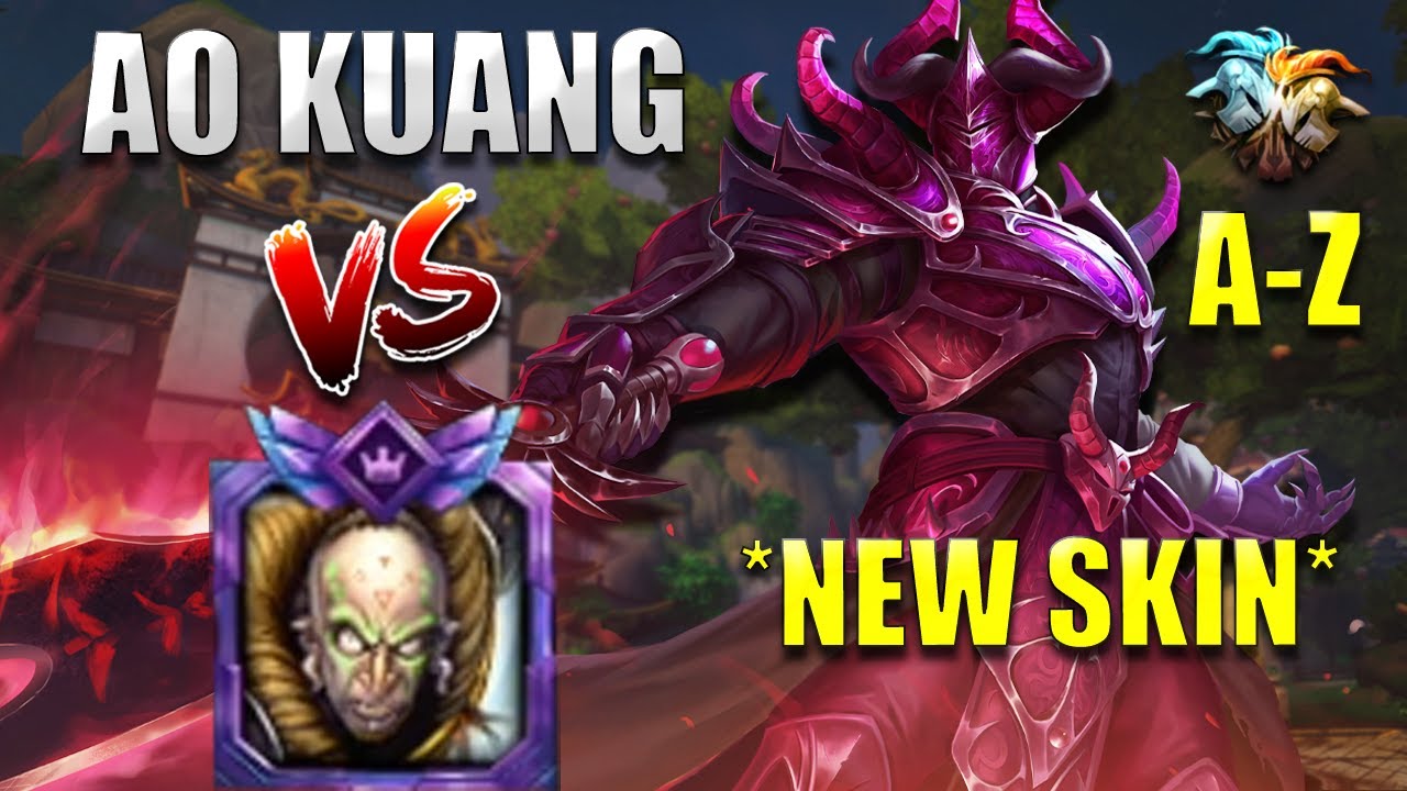 Playing Ao Kuang Vs The #1 AMC!? A-Z Series - Grandmasters Ranked Duel - SMITE