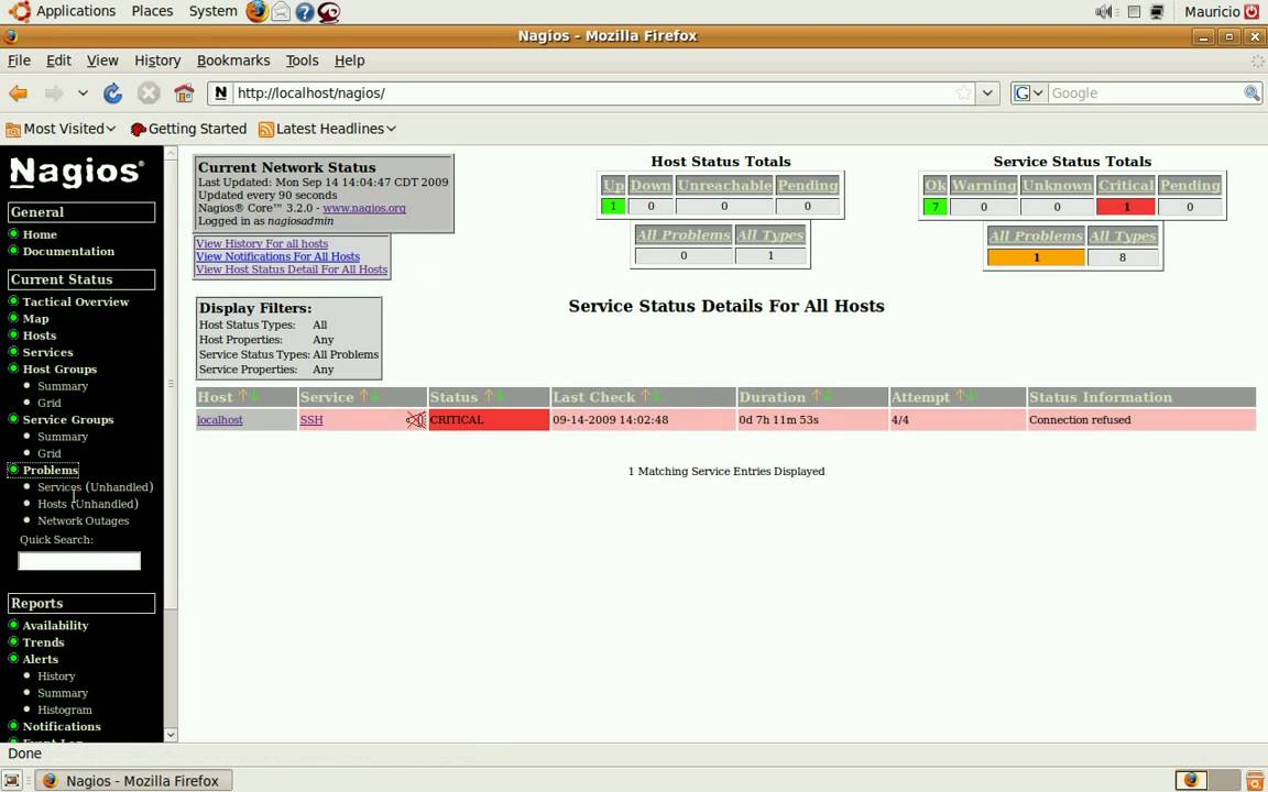 Breve Introducci&oacute;n a Nagios
