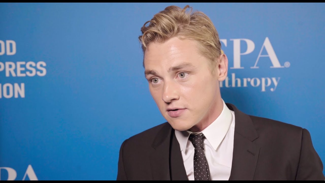 HFPA Grants Banquet 2018 Lounge: Ben Hardy