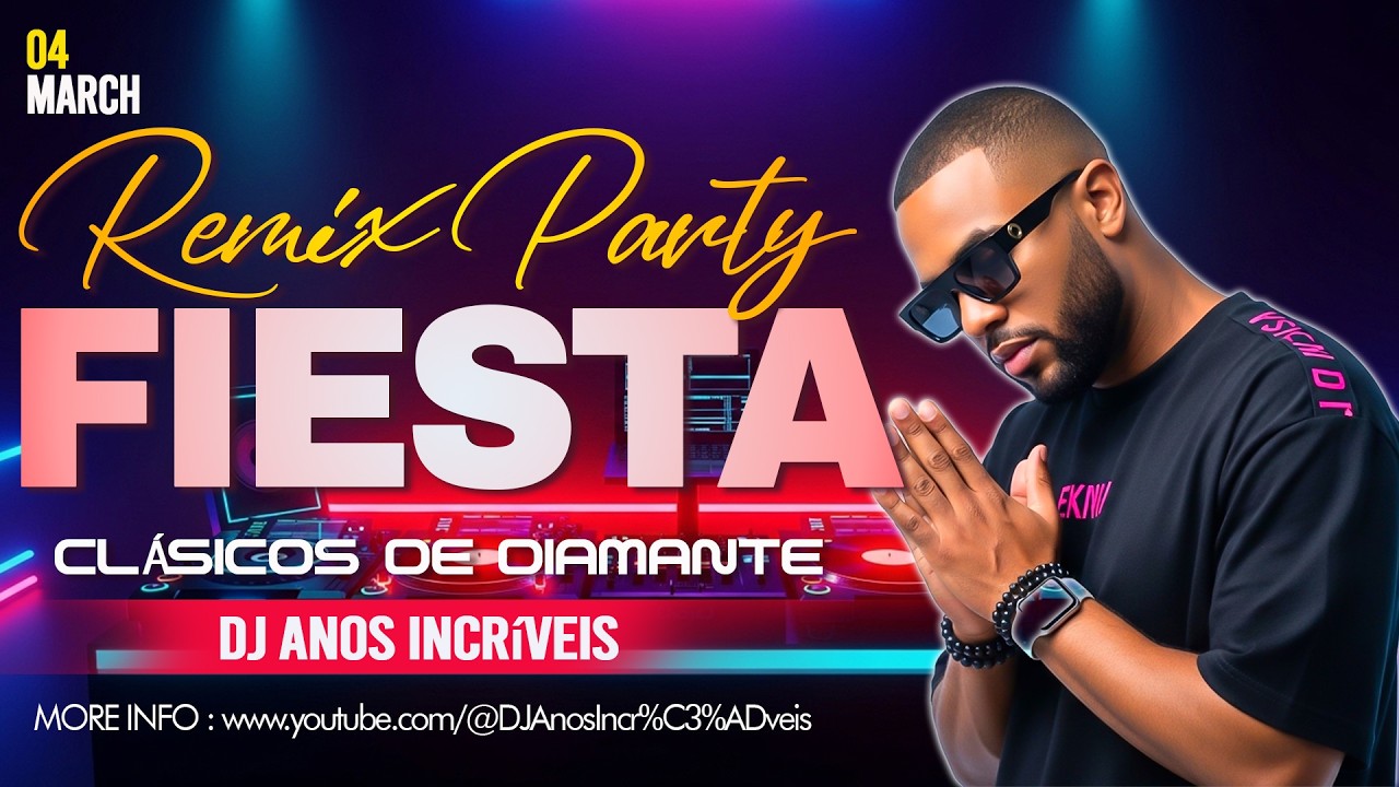 FIESTA OCHENTERA 🔥 Megamix 80s 90s (Los Éxitos más Movidos) - DJ Anos Incríveis
