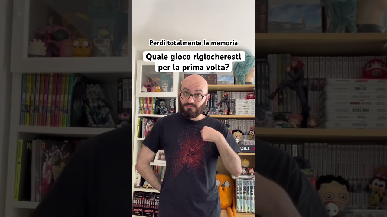 Quale gioco rigiocheresti per la prima volta? #videogiochi #videogames #nostalgia