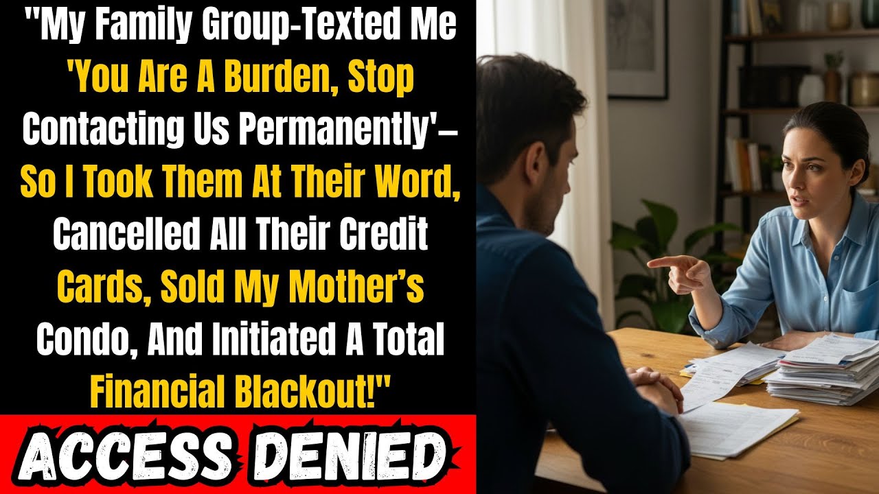 My Family Group-Texted Me 'You Are A Burden, Stop ..
