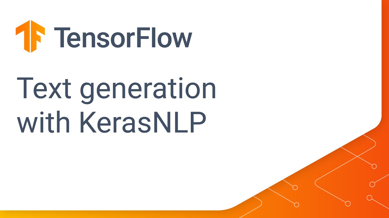 Generate text with KerasNLP