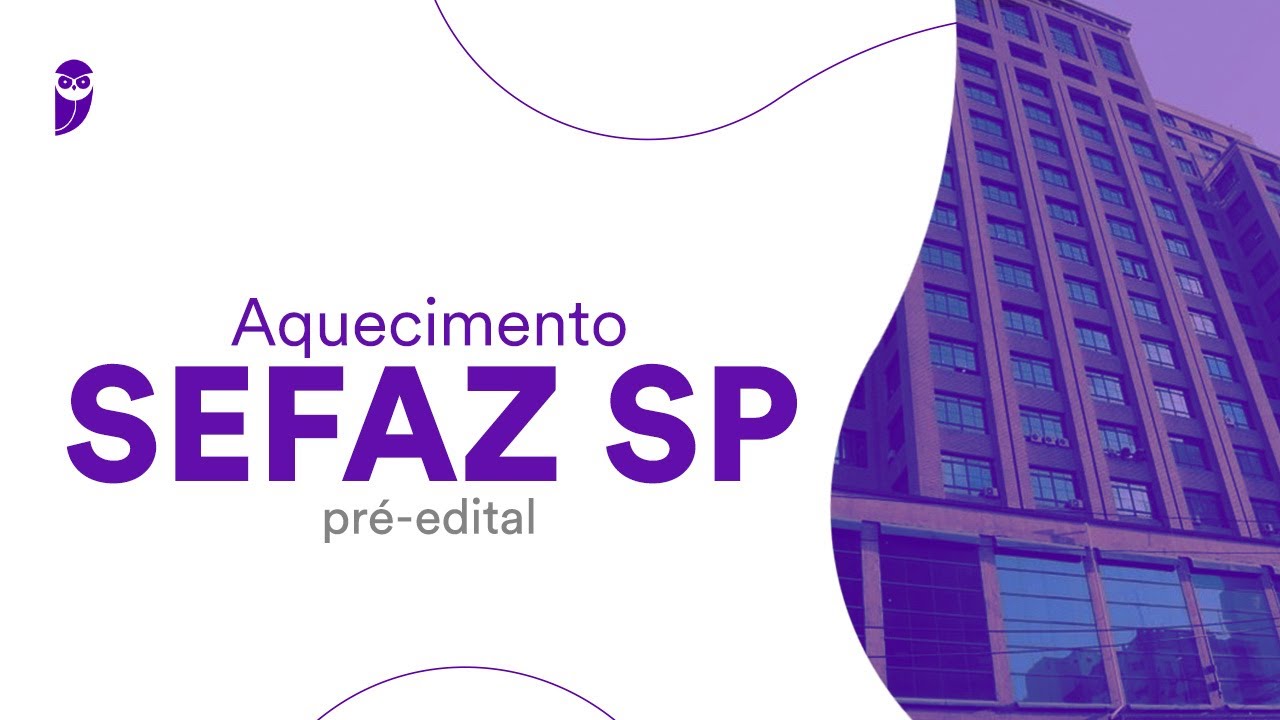 Aquecimento SEFAZ SP Pr&eacute;-Edital: Contabilidade Avan&ccedil;ada e Custos - Prof. Silvio Sande