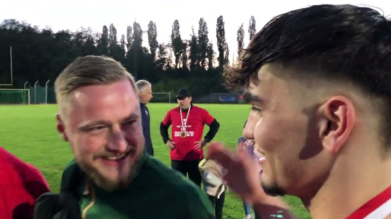 BAK07 U19 Pokalfinale Siegesfeier 2023