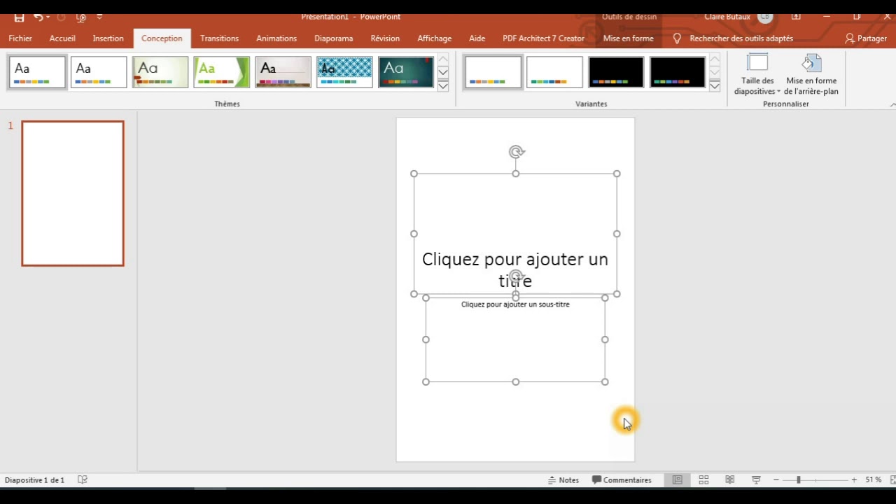 TuTo n°1 PowerPoint [mise en page et traitement de texte]