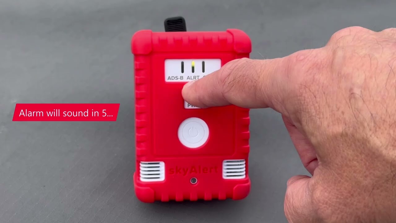 skyAlert Demonstration &ndash; uAvionix Aircraft Proximity Awareness System