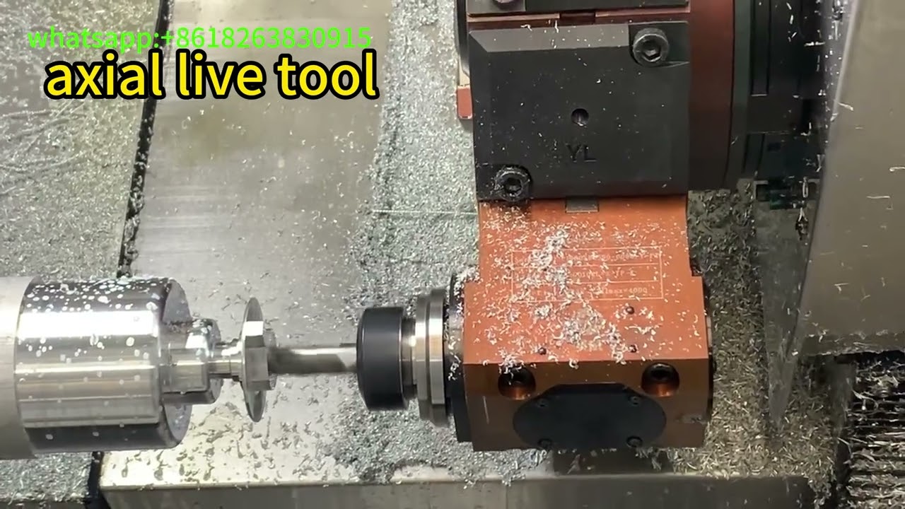 TCK56Y (TCK550)slant bed cnc lathe machine with live turret and Y axis